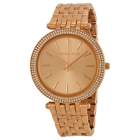 how much is a michael kors rose gold watch|Michael Kors darci rose gold.